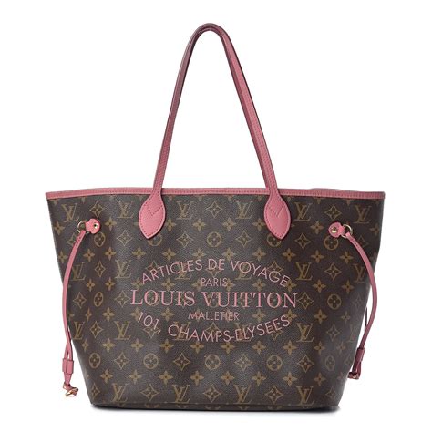 Louis Vuitton Monogram Articles de Voyage Ikat Neverfull MM 